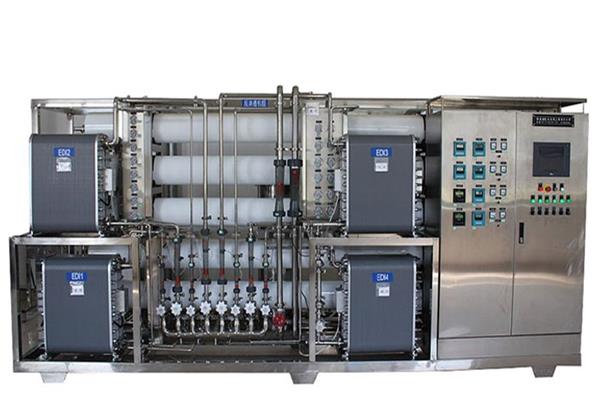 去離子水設備工藝流程