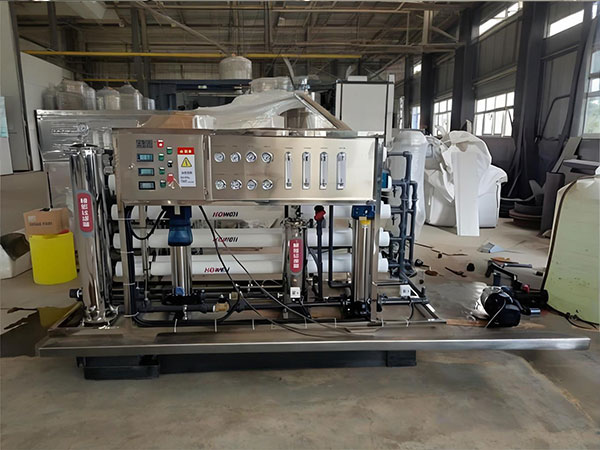 工業純水省心製備（bèi）單級反滲透純水設備適配多工況（kuàng）需求