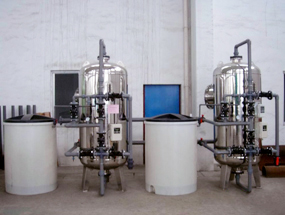 高溫、高硬度軟水設備